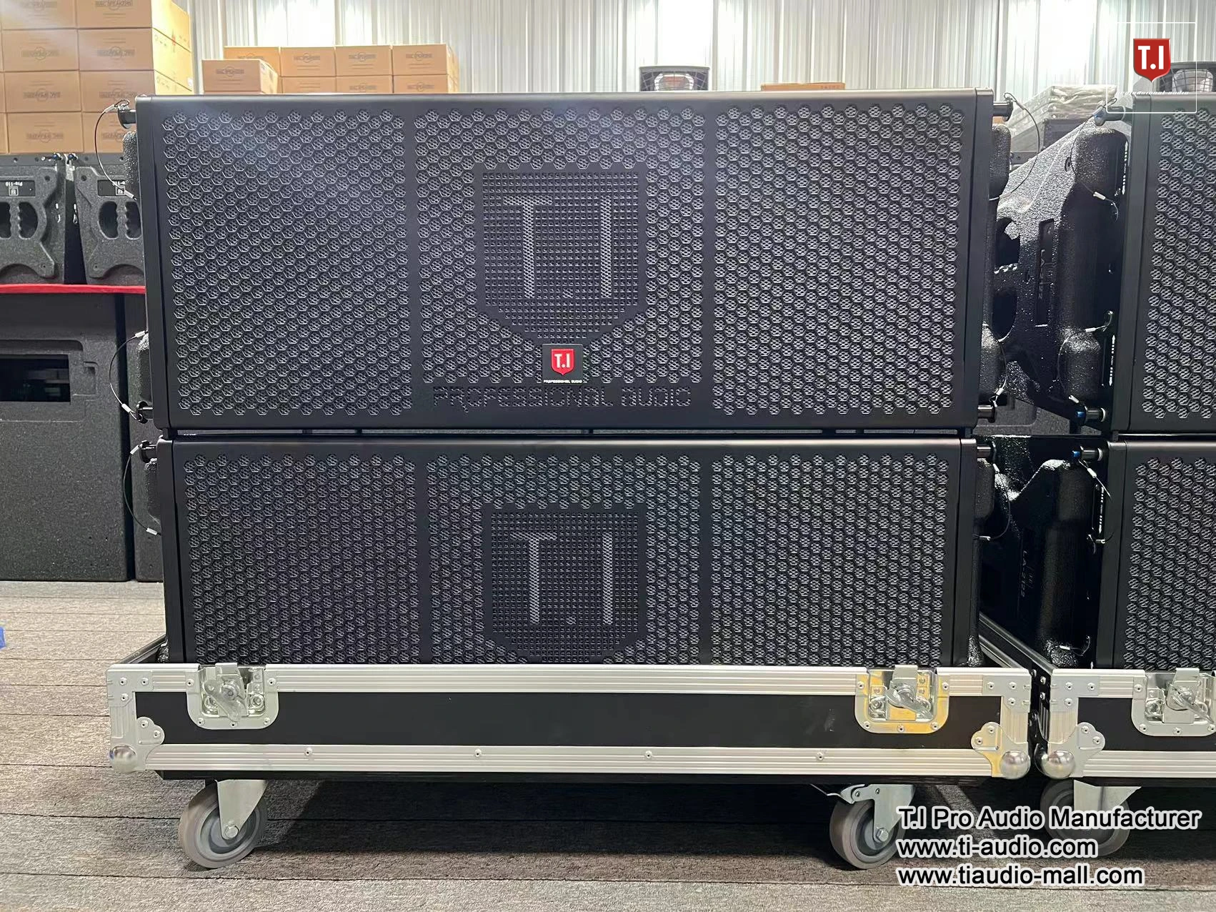 Customized LA-2122 Double 12 Inch 2 Way Line Array Speaker Pro Audio Customization For Party Events