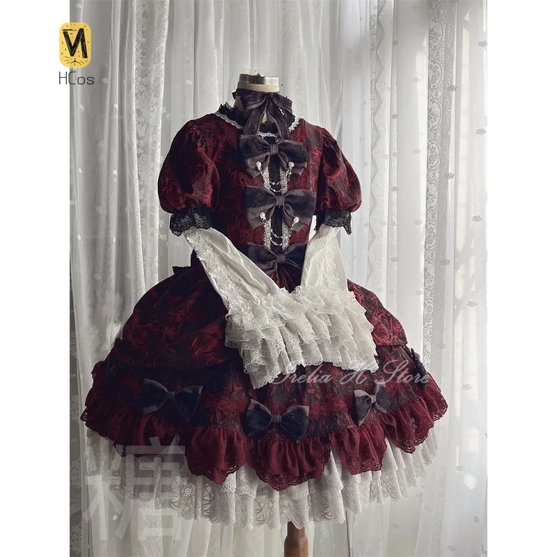 

HCos Cos Shiki Sunako Kirishiki Cosplay Costume Women Lolita Dress Fancy Party Suit Halloween Carnival Uniforms Anime Clothing