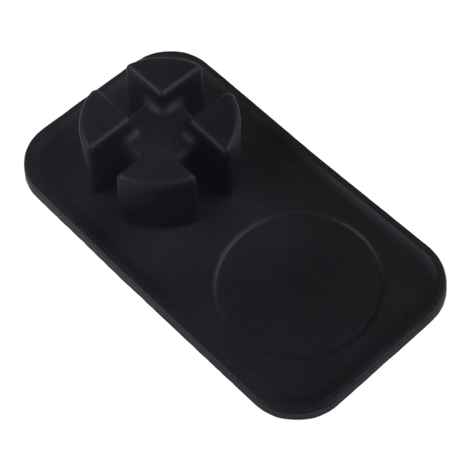 Silicone Espresso Machine Tamping Mat for NJ ES601/ES701 Non Slip Base and Tamper Groove Designed for Stability and Ease of Use