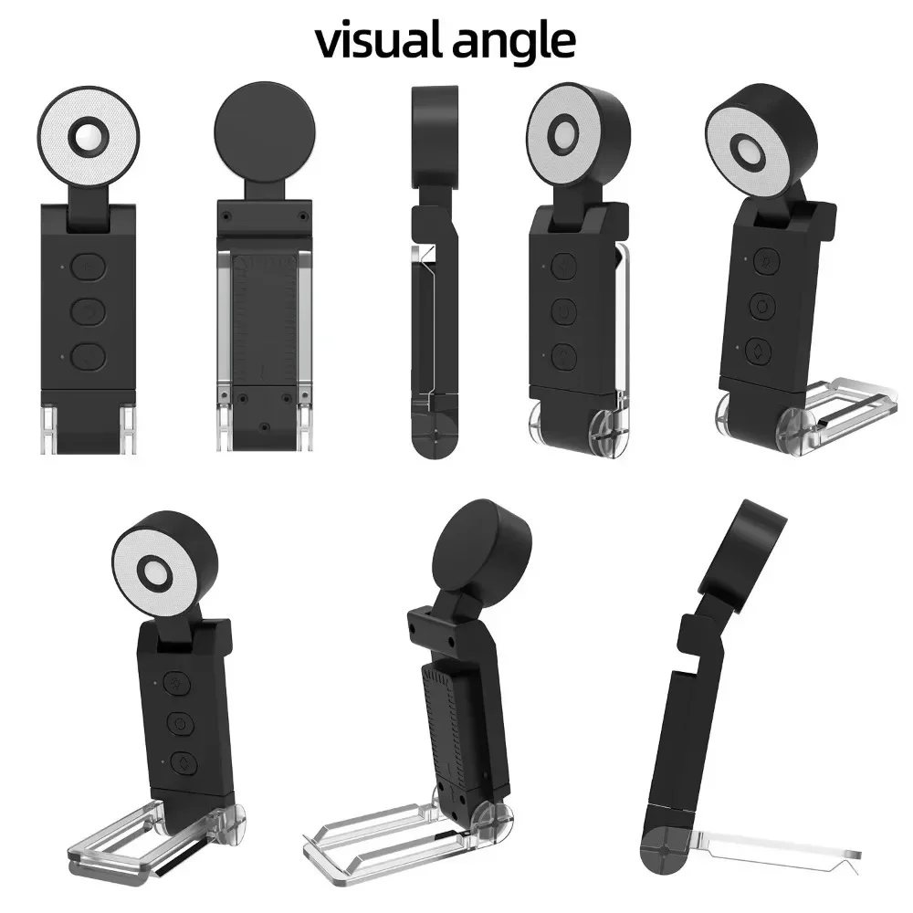 Clip-on Bookmark Mini Reading Light USB Rechargeable LED Eye-Care Book Light Portable Bedside Table Lamp for Book Reading