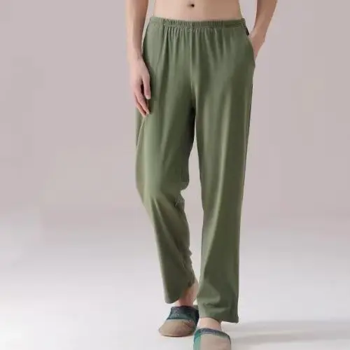 2025 Spring and Autumn New Men's Sleep Pants Casual New Style Home Pants High-Quality Skin-Friendly Comfortable Men's Long Pants for Home