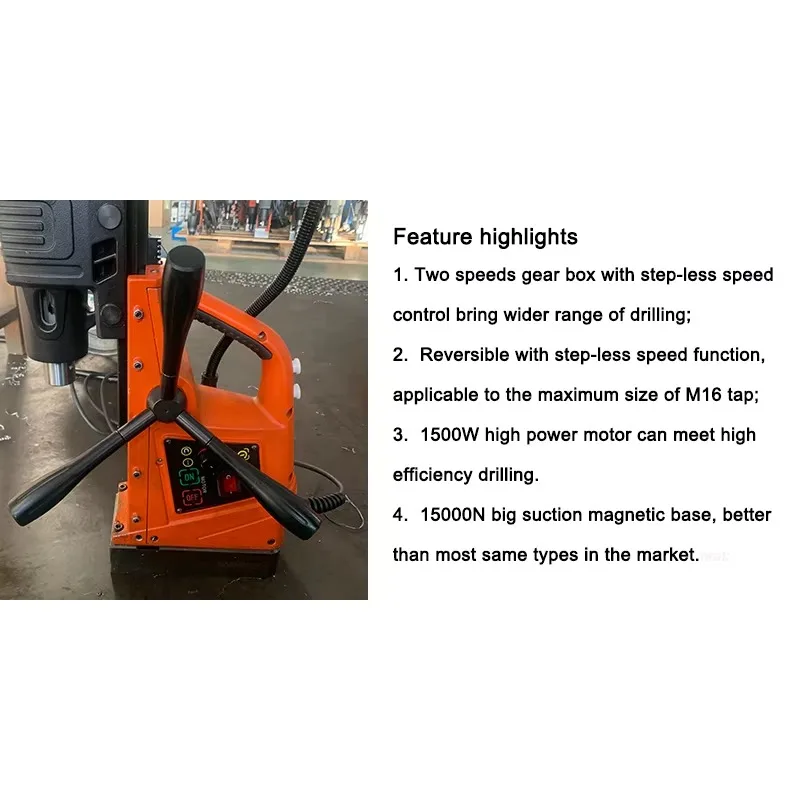 220v High Precision Magnetic Drilling Tapping Machine CNC For Steel Plate For Home Use Construction New & Used Condition