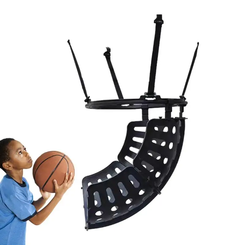 

Basketball Return Attachment 360 Degree Rotatable Basketball Rebounder For Hoop Easy Hook Installation Ball Return Supplies And