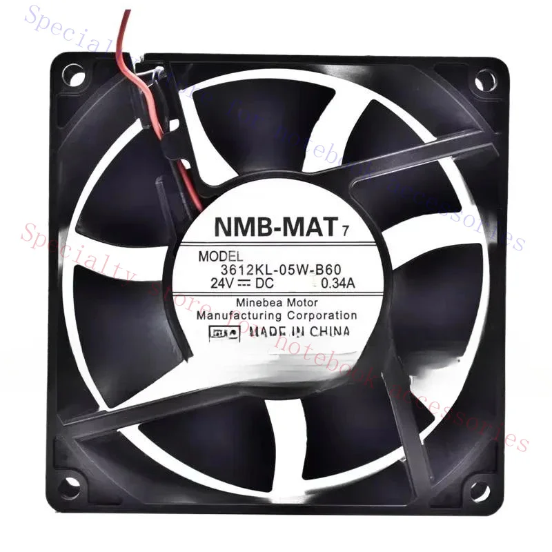 AAA+ Original 3612KL-05W-B60/B69 24V 0.34A 90 * 90 * 32MM 9CM high air volume frequency converter cooling fan