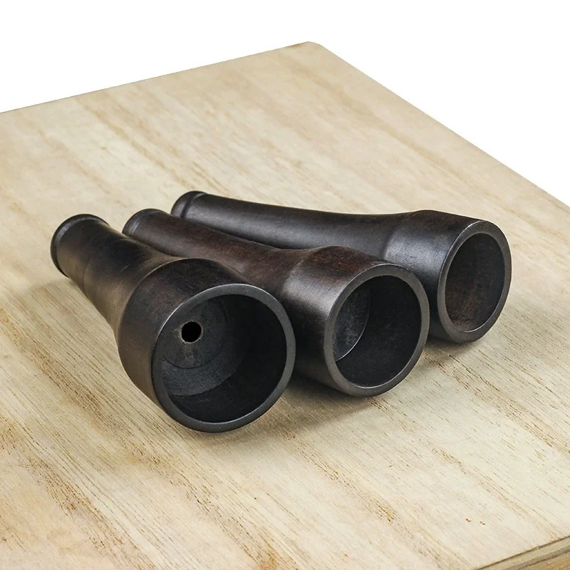

1PCS Cigar Holder Smoking Accessories Tobacco Rod Cigarette Mouthpiece 1-3 Size Portable Smoke Pipe Ebony Cigar Accessories