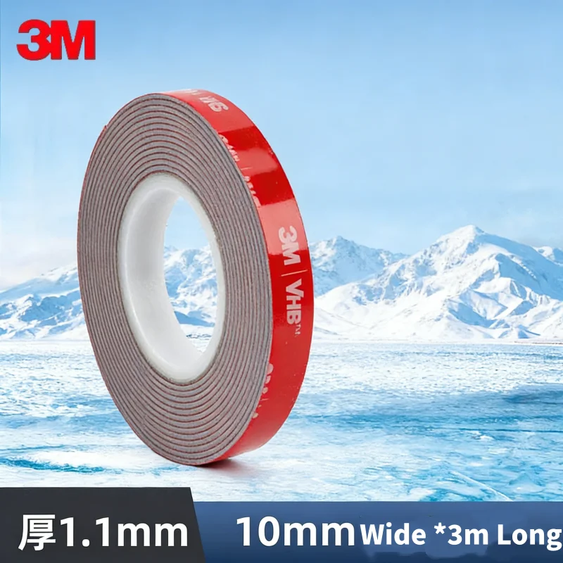3M Sterke Dubbelzijdige Tape Lijm 1.1mm Dik 3M GPL-110 Hoge Viscositeit Auto Speciale Tape Traceless Sticking Fixing Foam Tape