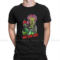 Classic Round Collar TShirt Mars Attacks Martian Girl Film Pure Cotton Basic T Shirt Man's Clothes New Design