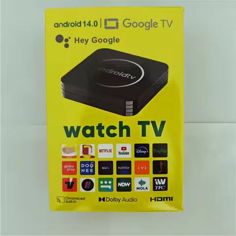 2025 Smart TV Box Q3 4K HD Android 14.0 Smart TV Box 2.4G Dual WIFI 3D Video Media Player Home Theater TV Set Top Box MXQ PRO