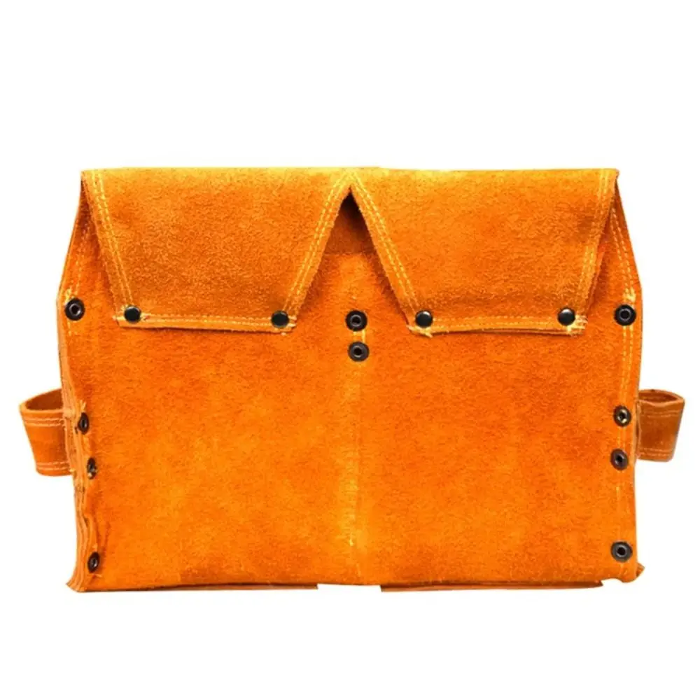 Portable Wear Resistant Nail Bag Large Capacity Pouch Tool Storage Bag Retro Sturdy Hardware Organizer Wrench