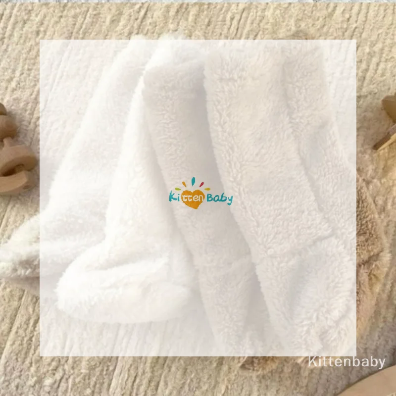 

1 Pair Anti-slip Solid Color Kids Floor Socks Casual Thickened Newborn Baby Socks Warm Baby Foot Warmer Infant Winter