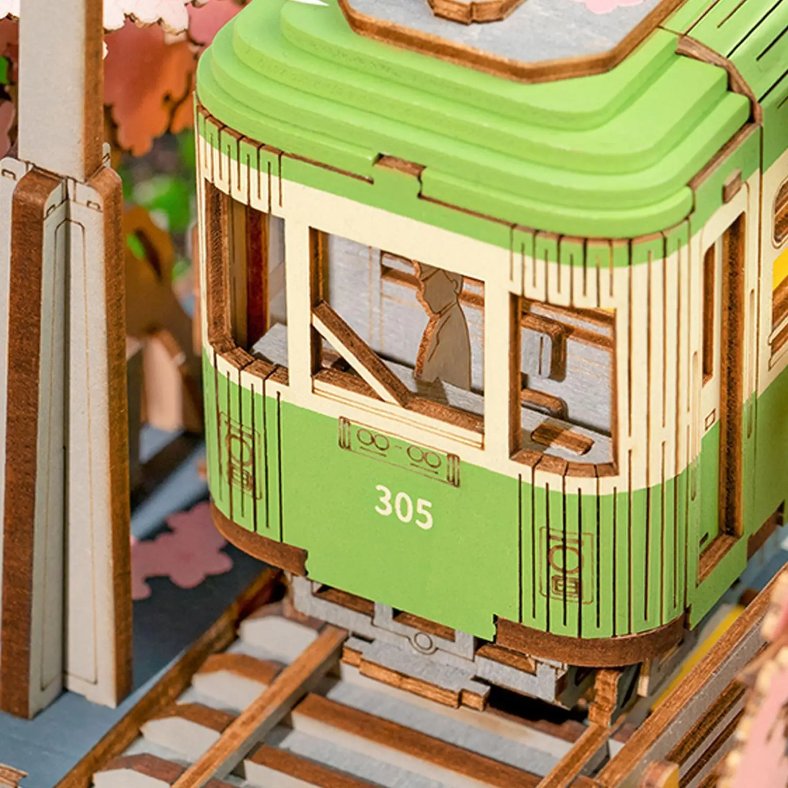 DIY Wooden Miniature Dollhouse Kit Mini House Model Kits for Teens Kids Gift