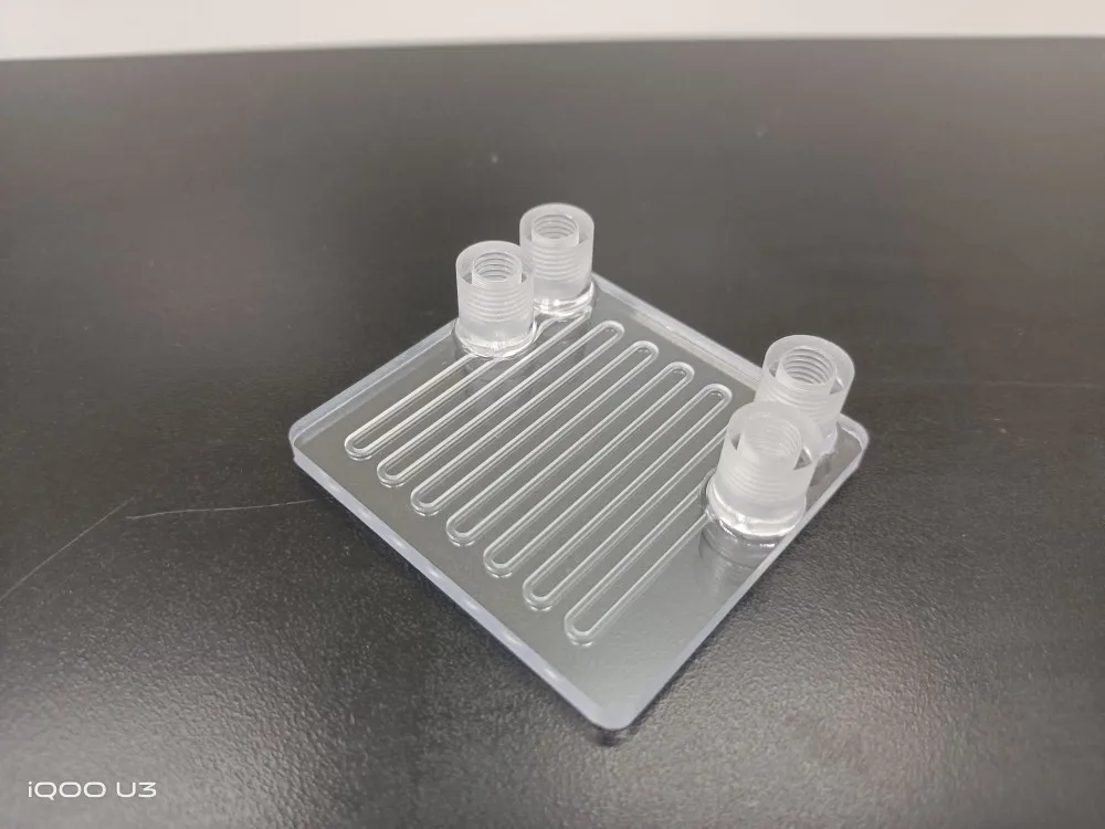 Microfluidic plastic chip P C R chip customization PMMA/PC/COC/COP customization microfluidics