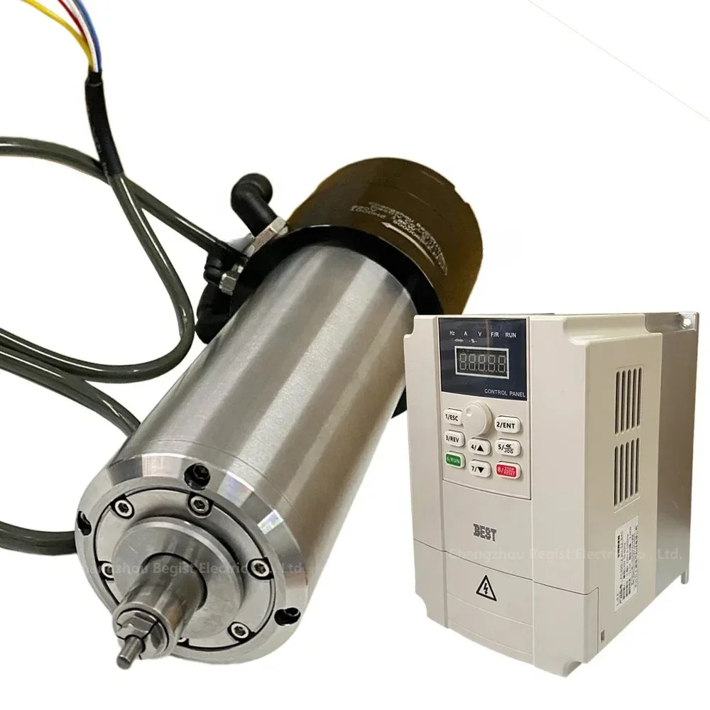 

1.8KW ER11 220V Automatic Tool Change Spindle 10000-60000rpm ATC Water Cooling Spindle Motor for CNC Machine PCB Metal Iron