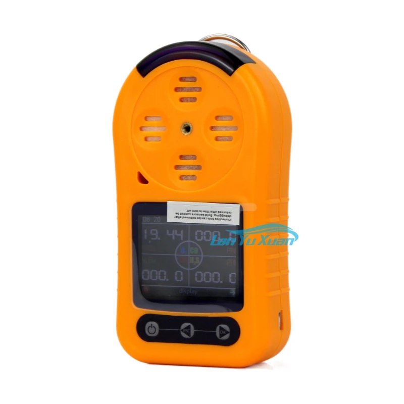 SEM332 Portable 6-in-1 gas detector for detecting oxygen, combustible gas, carbon monoxide, and hydrogen sulfide, O3,CO2