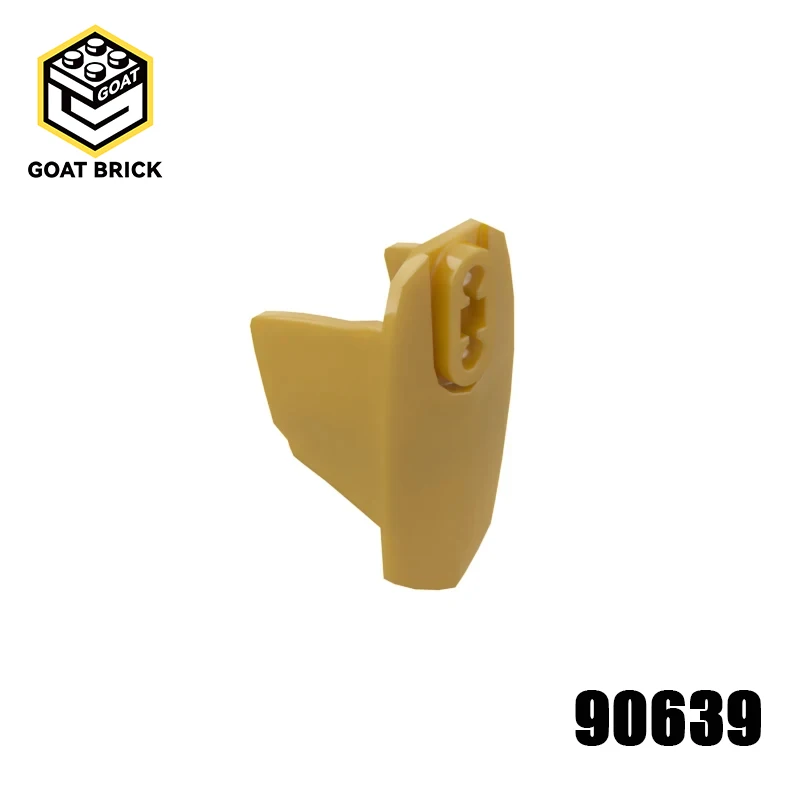 10Pcs MOC Parts 90639 Armor with Ball Joint Socket - Size 5 Compatible Bricks DIY Assmble Building Blocks Particle Kid Toy Gift