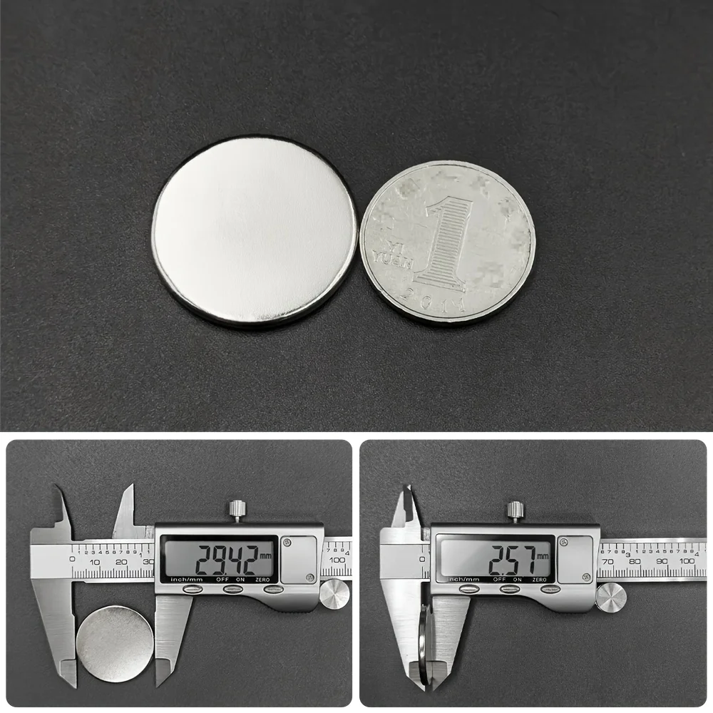 30x3 Neodymium Magnet 30mm x 3mm N35 NdFeB Round Large Super Powerful Strong Permanent Magnetic imanes Disc 30*3 mm image 6
