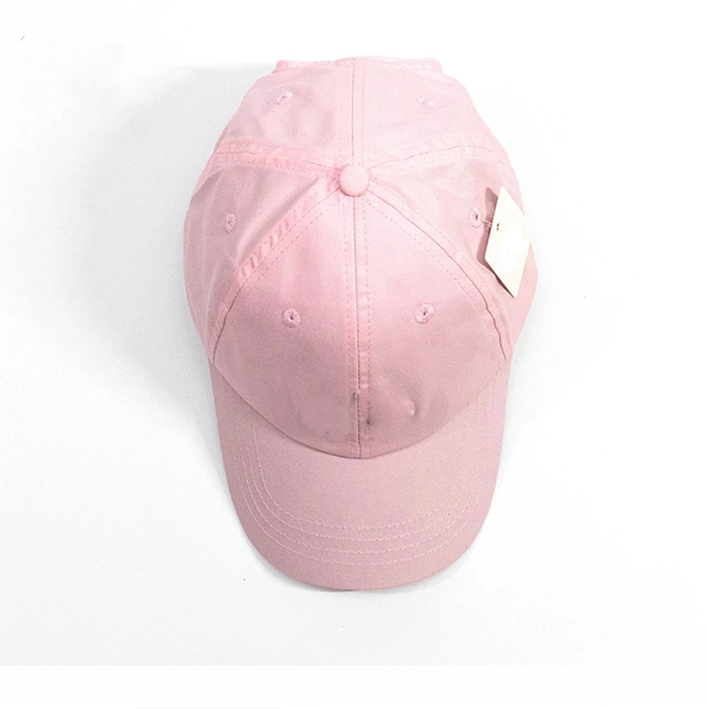 Gorra de béisbol bordada para mujer, sombrero duro con lengua de pato, marca de moda, protección solar para ocio, 2024