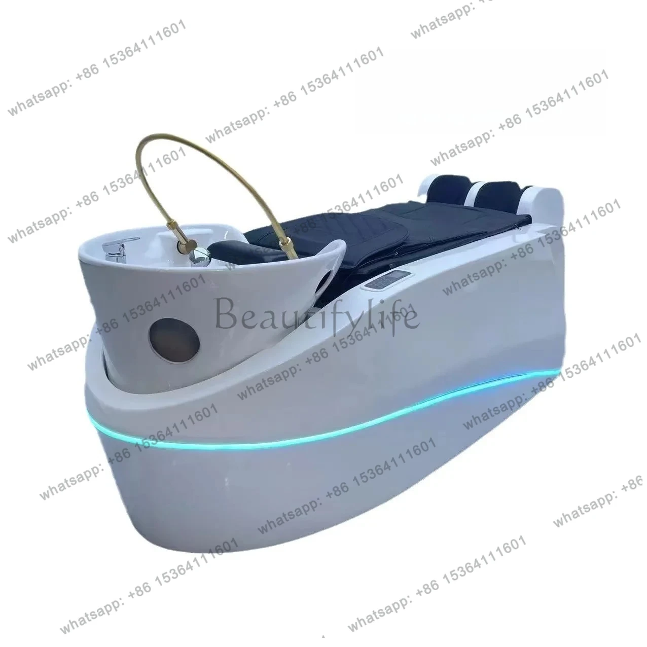 D30Automatic intelligent electric massage shampoo bed hair salon hair flushing bedside massage integrated bed