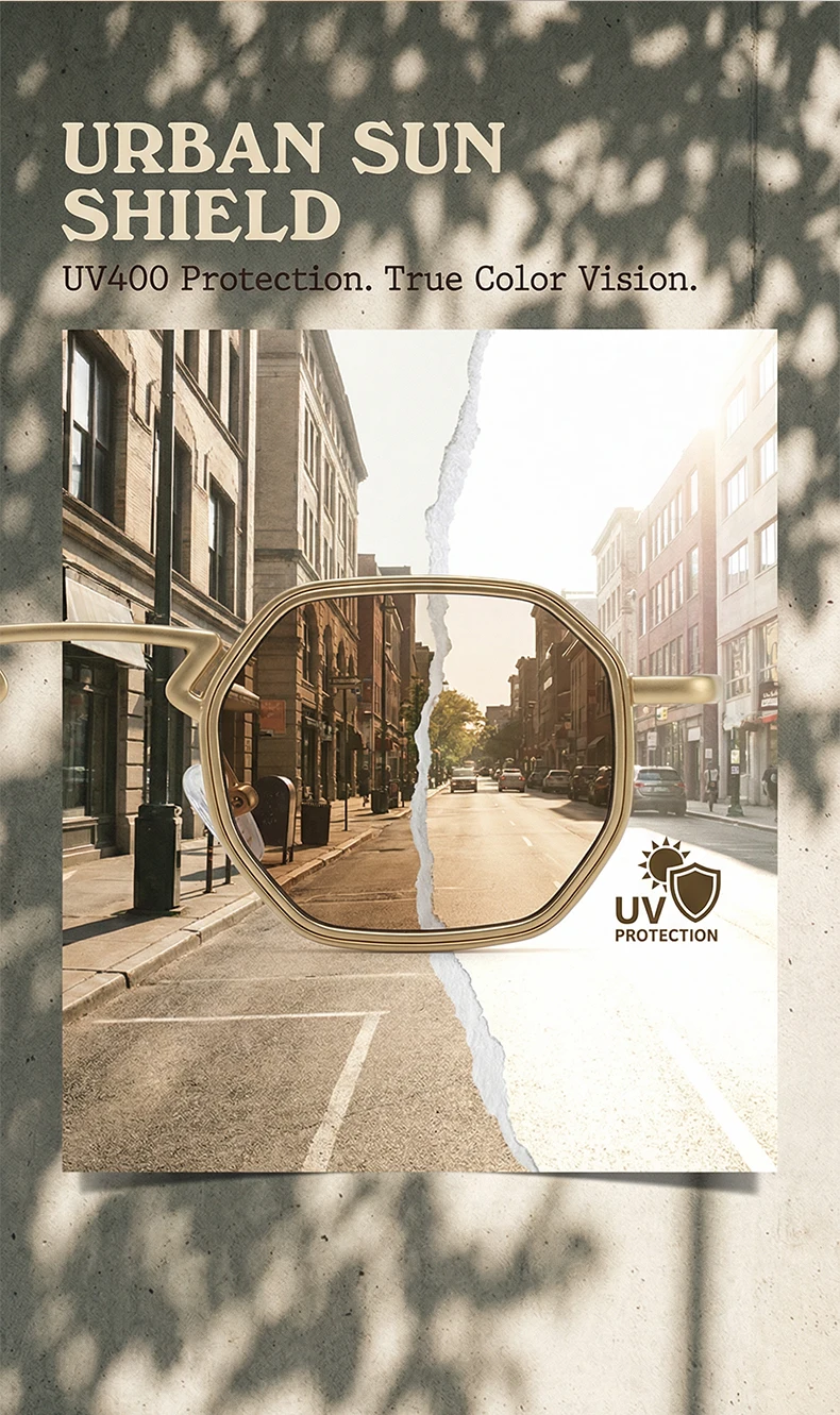 Kleine Rahmen Hexason Steampunk Sonnenbrille Männer 2025, Luxus Marke Vintage Punk Brillen Klassische Polygon Metall Sonnenbrille Männlich UV400 – Detail 9