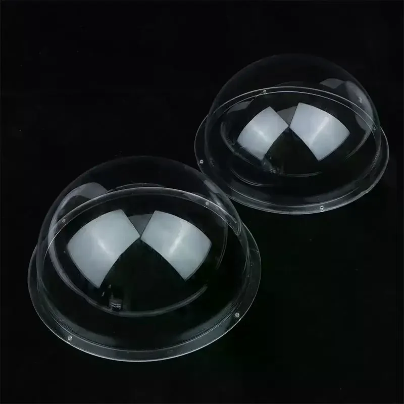 Transparent Acrylic Dome Hemisphere Replacement Security Camera Dome Cover For Pet Dog Fence Window Skylight