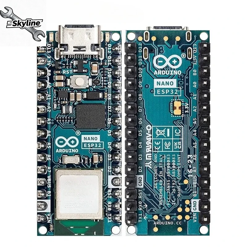

Плата разработки ESP32 ABX00083 и ABX00092 поддерживает основное управление Wi-Fi и Bluetooth.