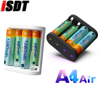 Original ISDT A4 Air 10W 1.5A 5~9V DC Smart Battery Charger For AAA  AA 10500 12500 NiMH NiCd Li-lon LiFePO4 Battery