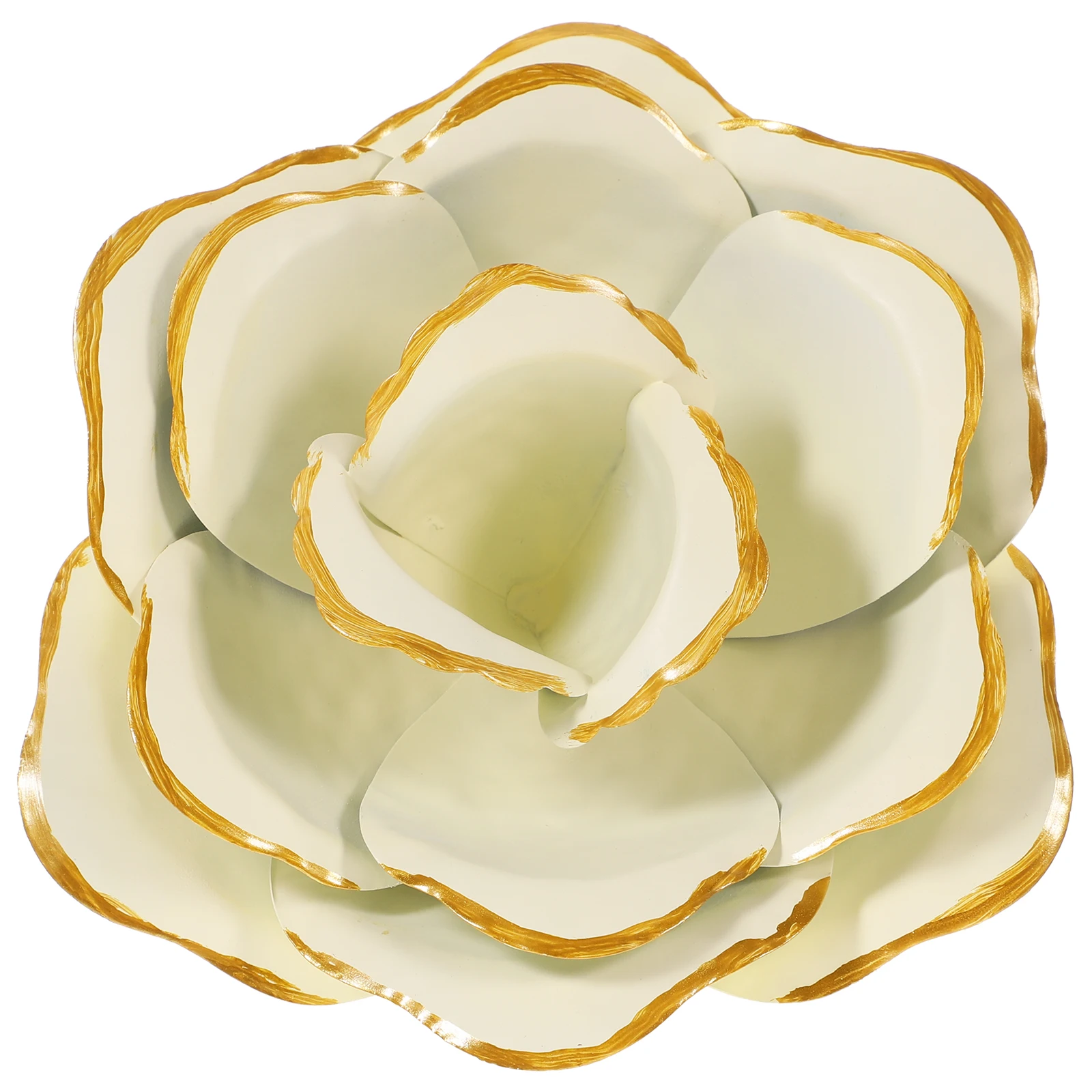 

1pcs 3D Iron Flower Wall Decor Hanging Ornament Home Garden Office Bedroom Metal Decoration Outdoor Yard Fence Pool Wall