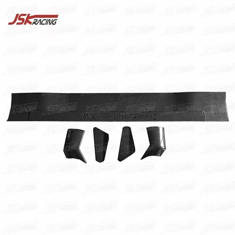 Wmwmnu Carbon Fiber Rear Spoiler Wing Trunk Lip for 812 Superfast 2017-2020 Auto Body Kit Exterior Accessories