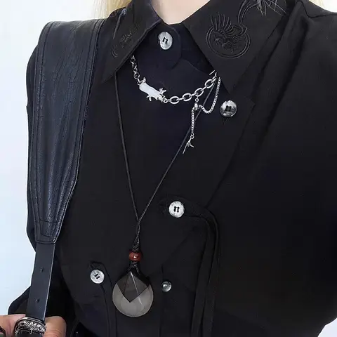 10 best sales asymmetriska herrskjortor - №5