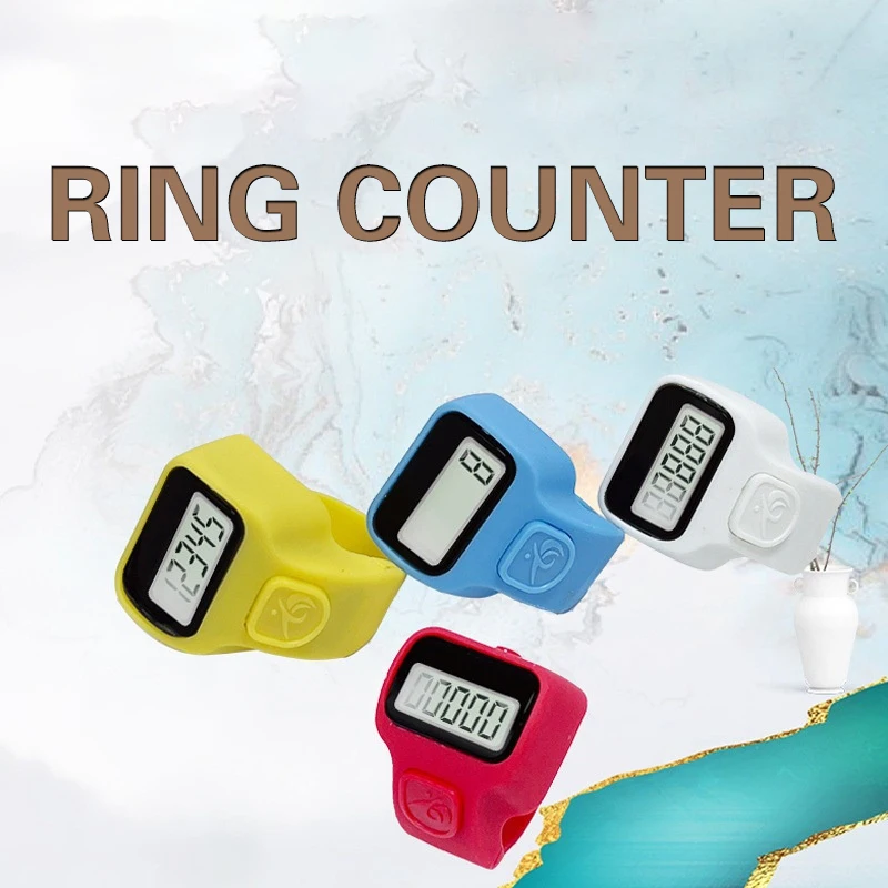 Digital Counter Manual Push Button Counter Smart Tally Counters Electronic Finger Clicker