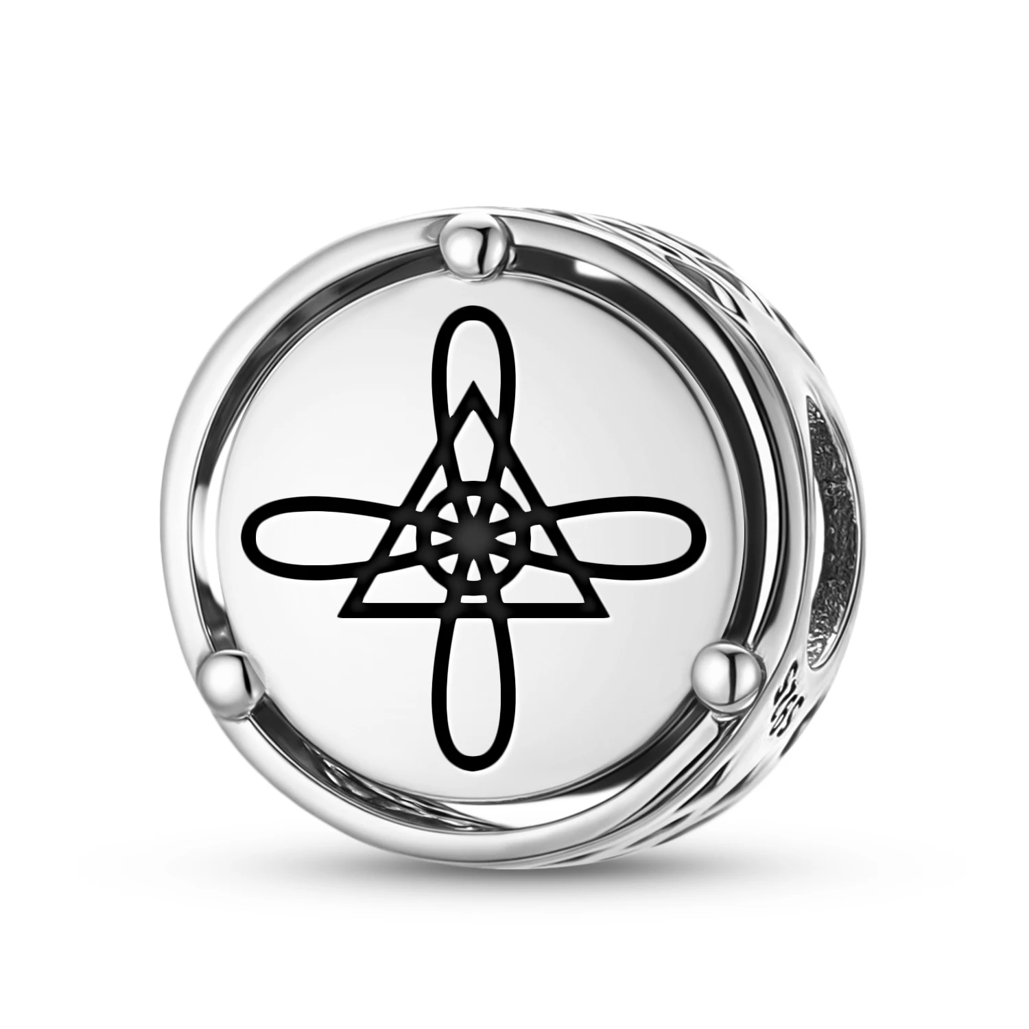 

Gnoja 925 Sterling Silver Symbol Charm Fit Original Bracelet Diy Jewelry Accessories Family Bead