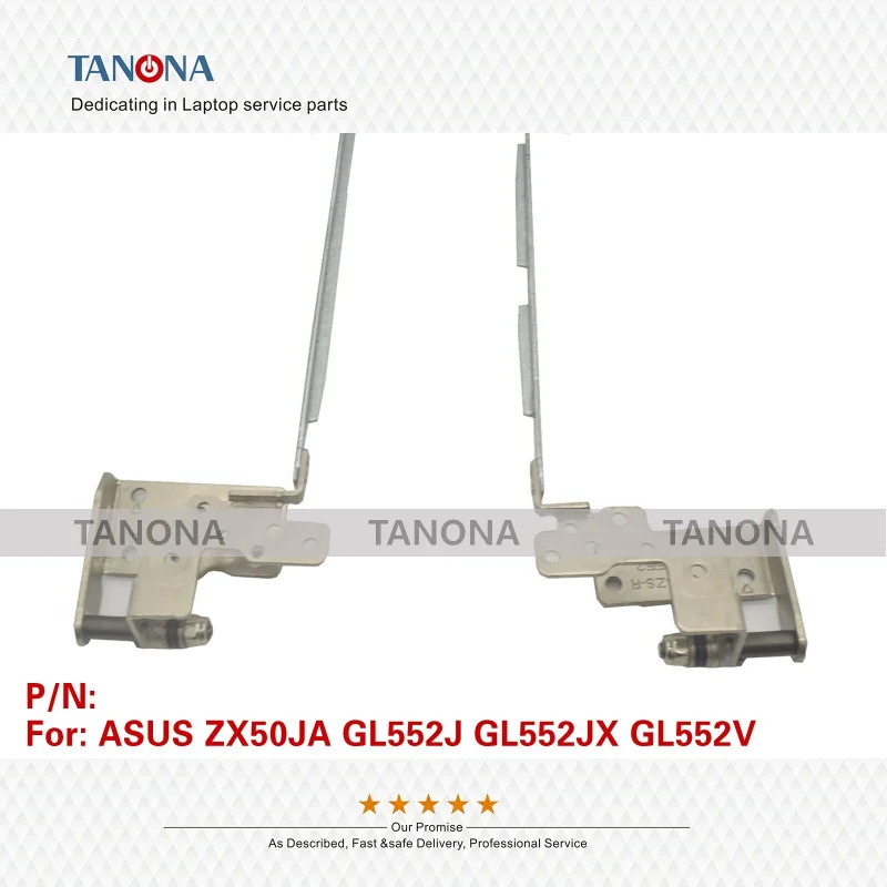 New For ASUS ZX50JA GL552J GL552JX GL552V LCD Screen Hinges Hinge Set L+R