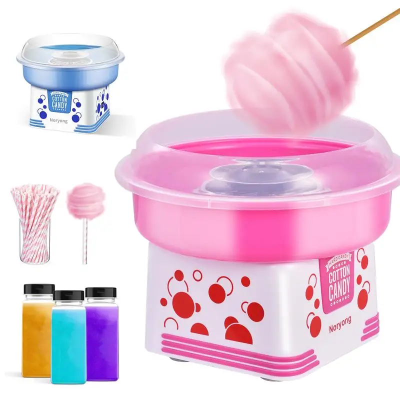 

Kids Cotton Candy Machine Electric Small Candy Floss Maker 500W Cotton Candy Machine Countertop Sugar Machine for Home Parties