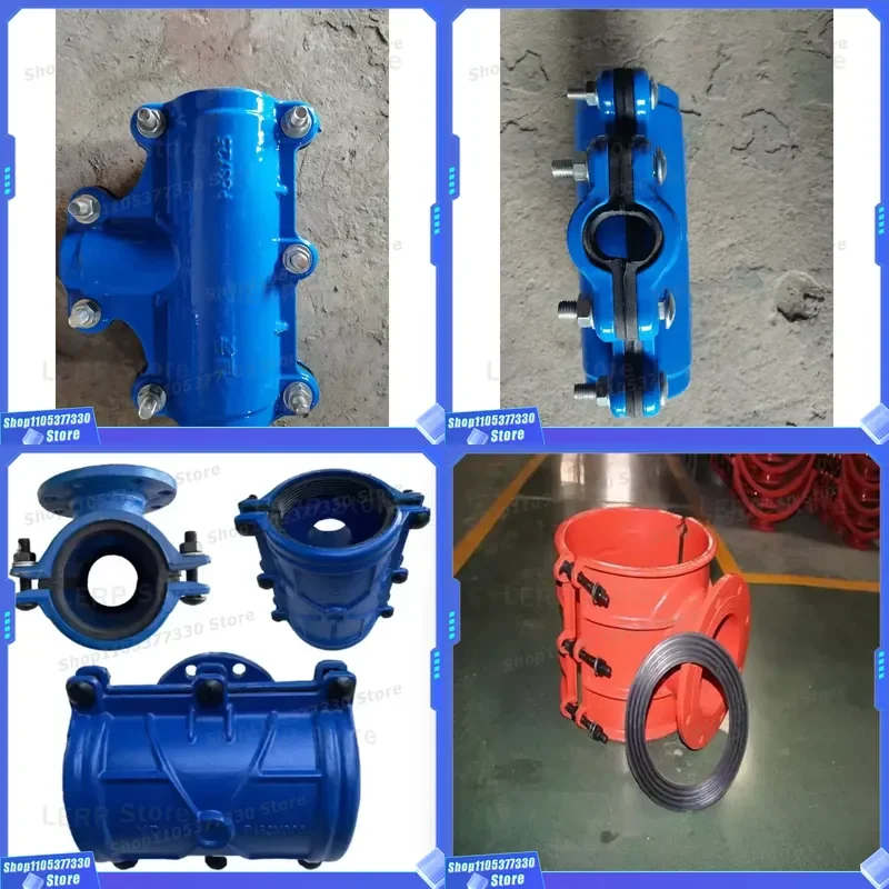 Heavy Duty Pipe Repair Clamp Saddle Joint Tee Fitting Water Separation Fixture for Quick Leak Sealing and Pipeline