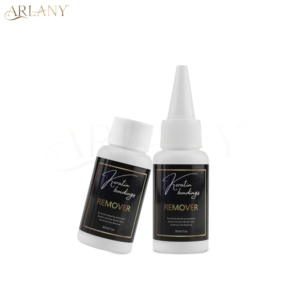 ARLANY 30 مللي وصلات شعر مزيل الكيراتين الترابط مزيل الصمغ مزيل سريع ل وصلات شعر المستعبدين مزيل الصمغ يسيح بالحرارة