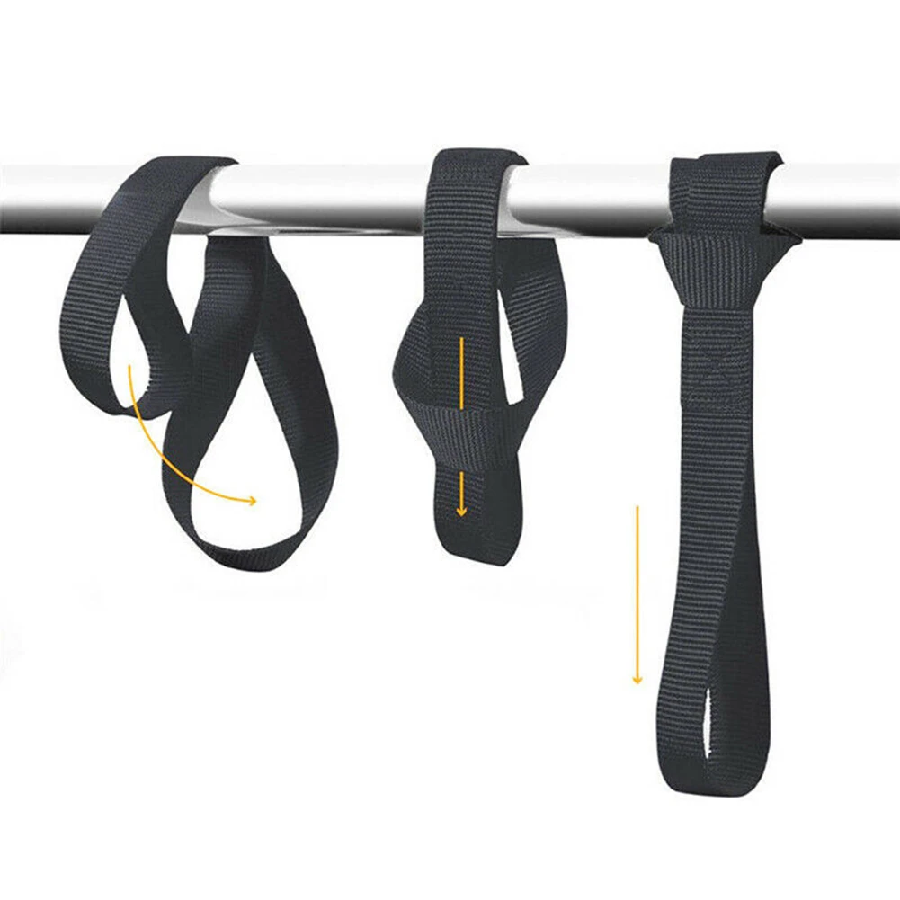 Soft Loop Tie Down Straps Tie Down Straps 30.5x2.5x0.1cm 4pcs 600lb Abrasion Resistant Black New Nylon Soft Loops