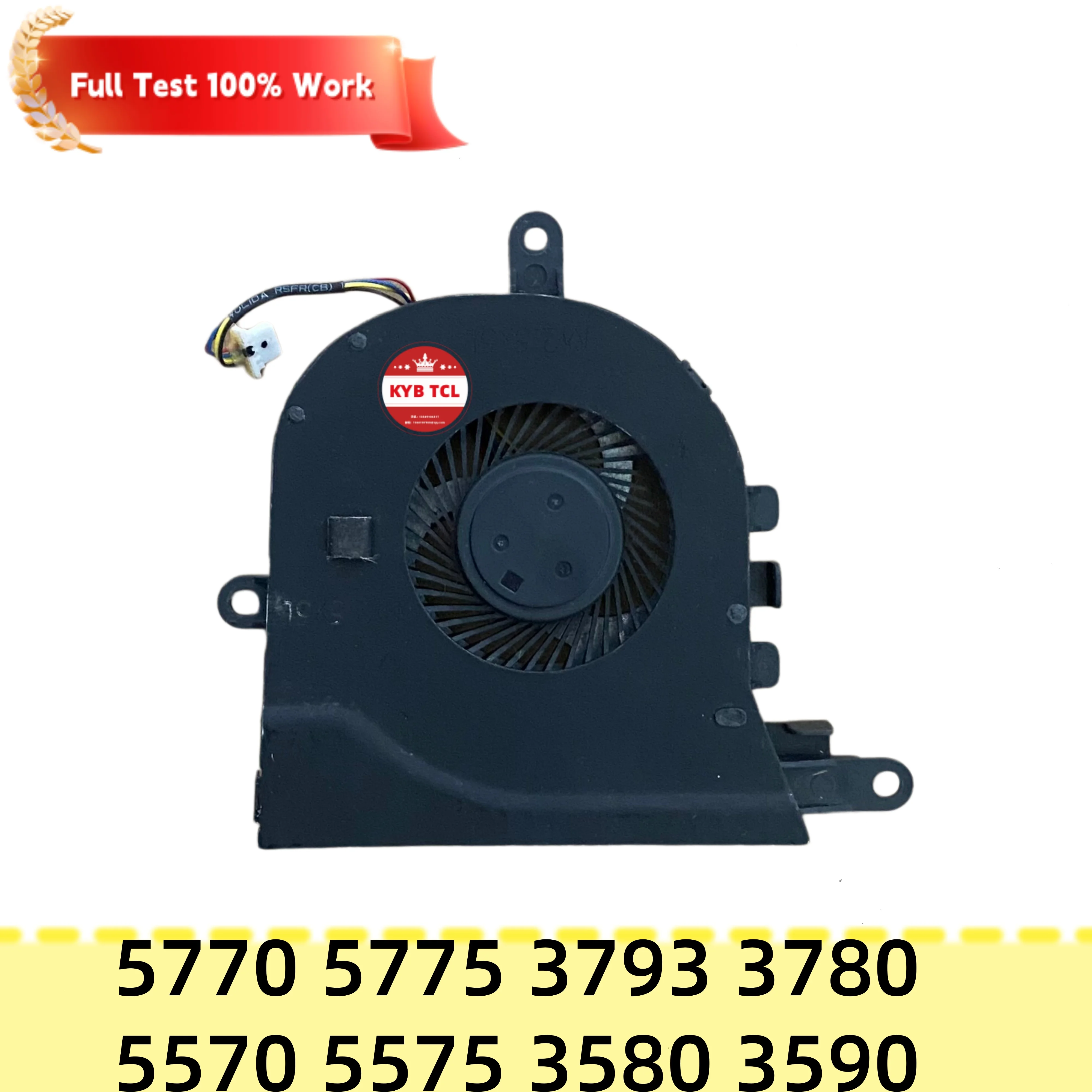 CN-0FX0M0 CN-0NPFW6 FX0M0 Ventilador de refrigeración para CPU de ordenador portátil 0FX0M0 0NPFW6 NPFW6 para Dell Inspiron 17 5770 5775 3793 3780 15 5570 5575 Latitude 3580 3590 Vostro 3590