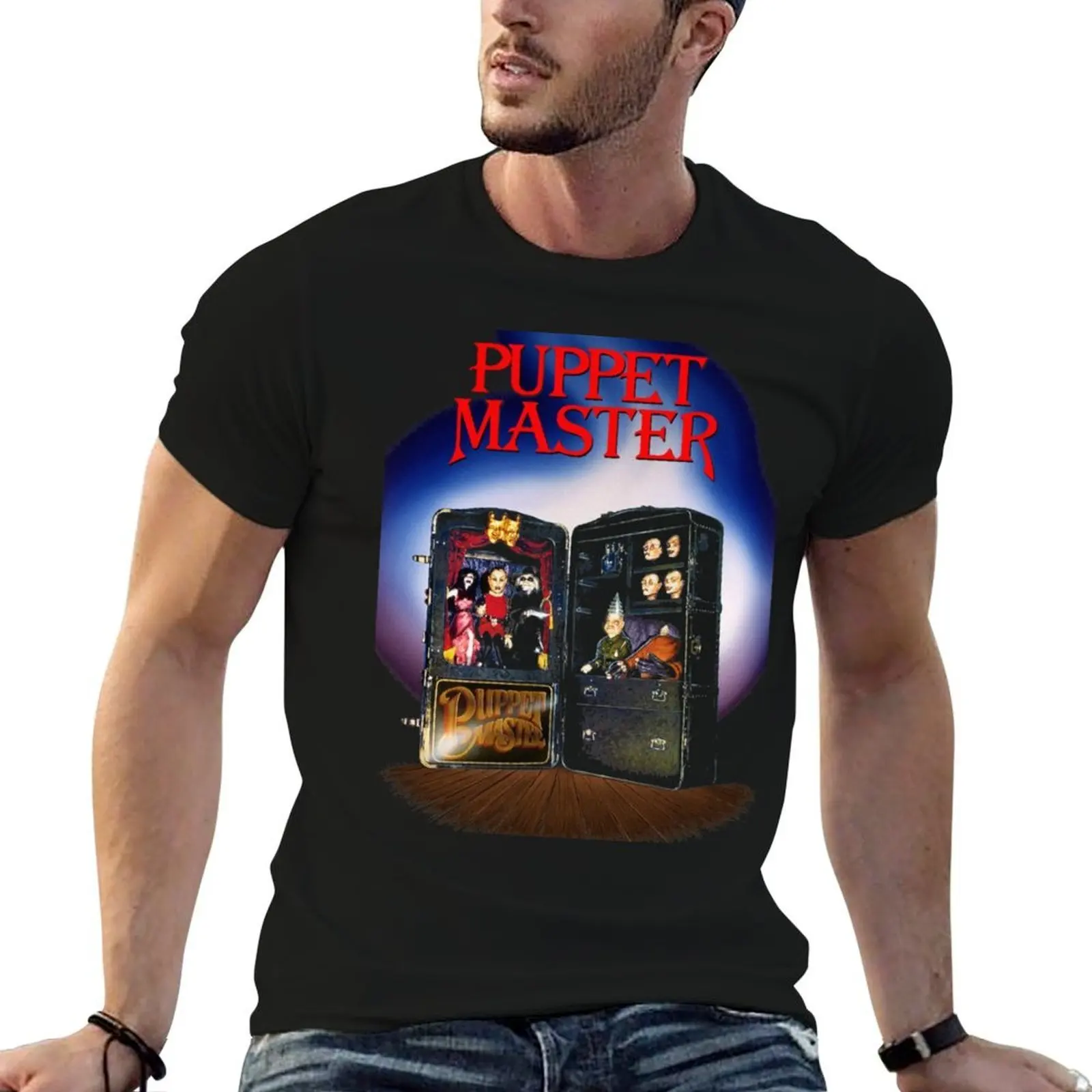 The Puppet Master (Transparent) T-Shirt man t shirt heavy cotton t shirts for man slim fit t shirt man luxury T-shirt