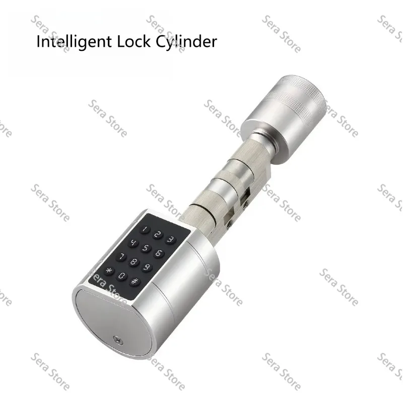 Smart Lock Cylinder Home Door Office Glass Door Remote Electronic  Password