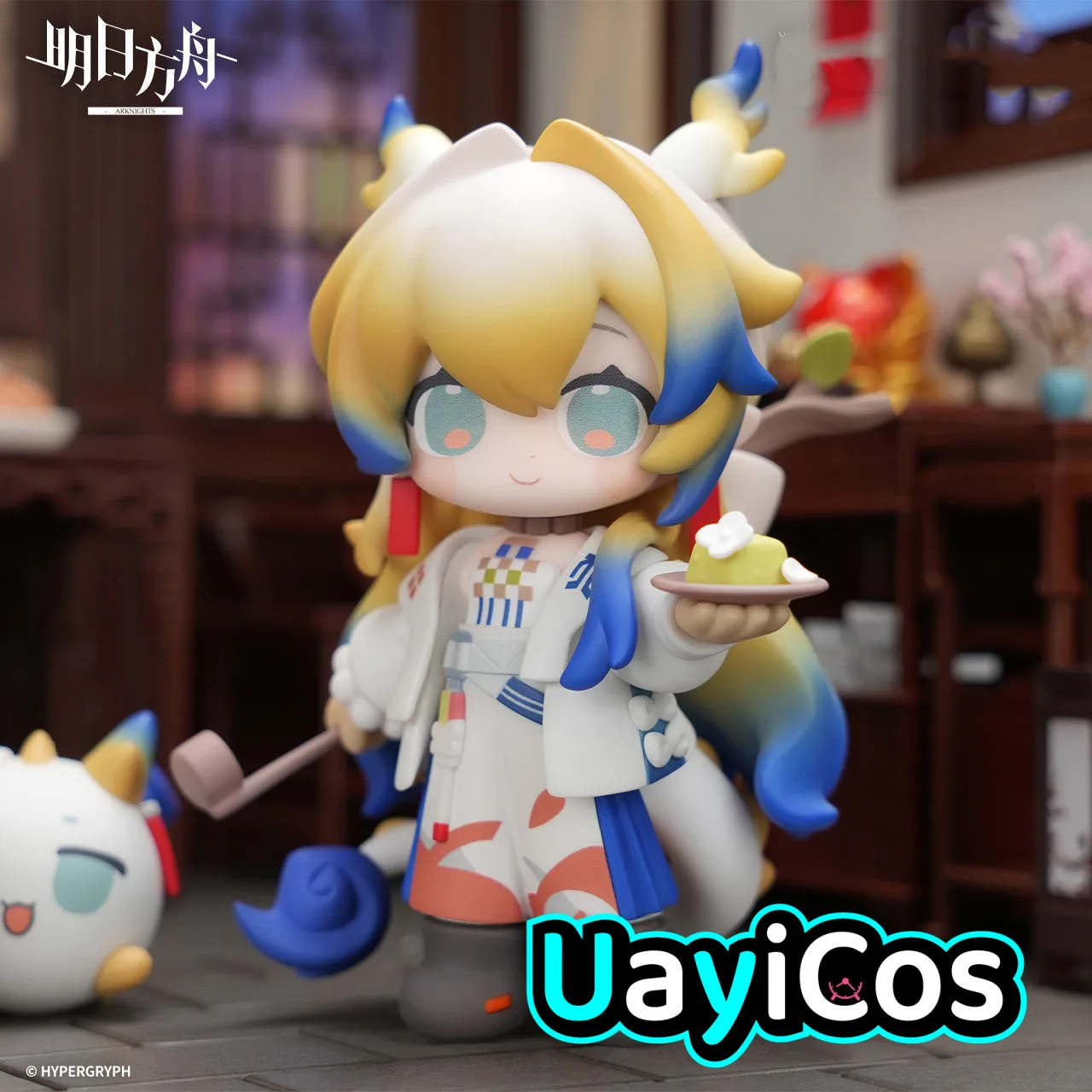 

Original Arknights Shu VER. Dragon Bubble Chongyue Figurine Ornament Plushies Doll Cuties Series Anime Figure Statue Doll Game T