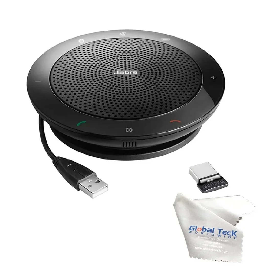 

Jabra Speak 510+ MS/UC Wireless Blue Tooth /USB Speaker for Softphone and Mobile Phone