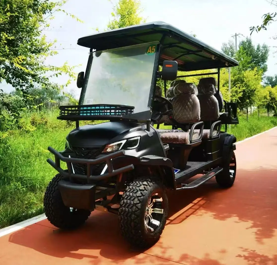 Electric Golf Cart Chinese 6 Seater Electric Golf Carts Cheap Prices Buggy Car for Sale 4 Wheel Drive South Korea