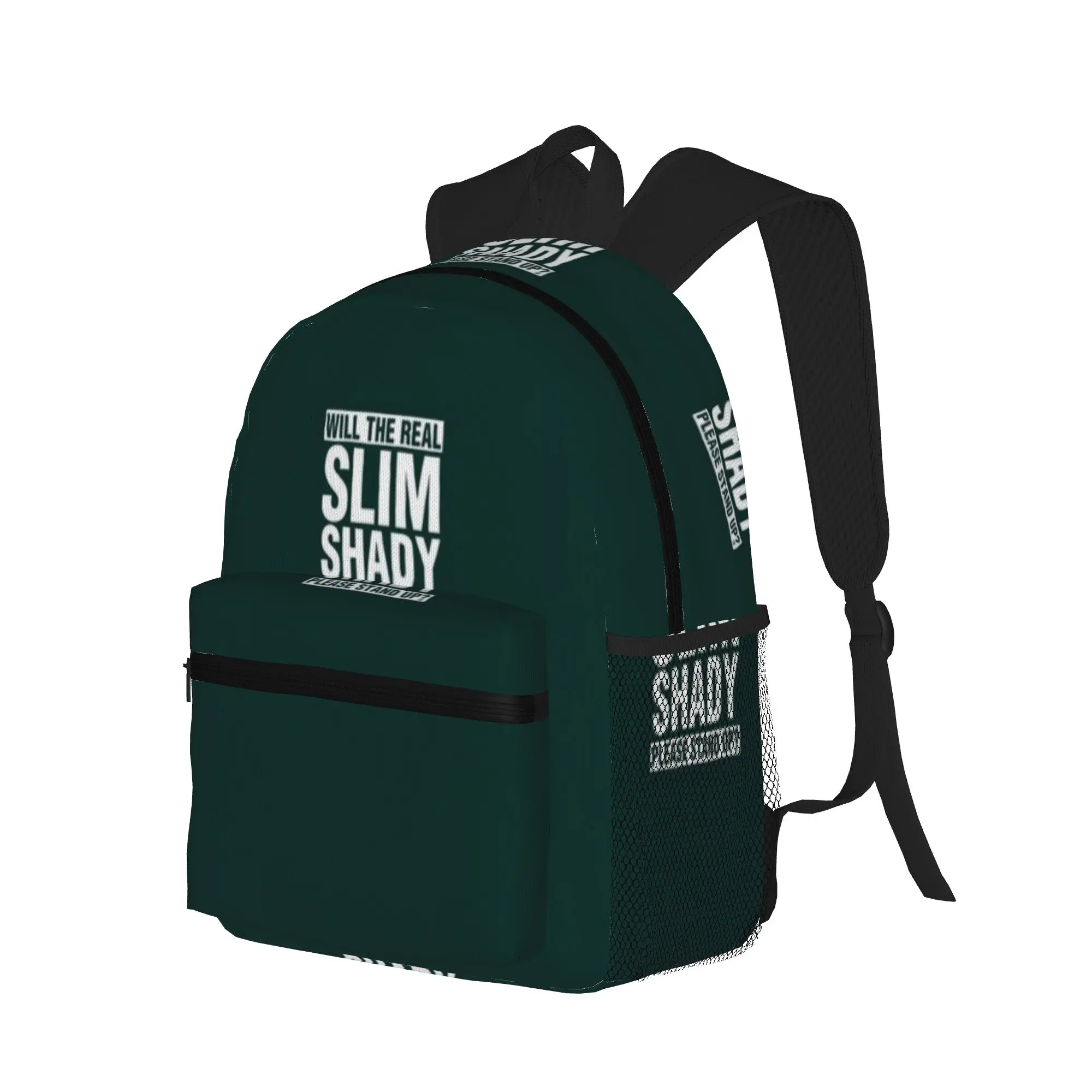 Eminem Merch Please Stand Up  Casual Backpack for Students and Adults Female bags