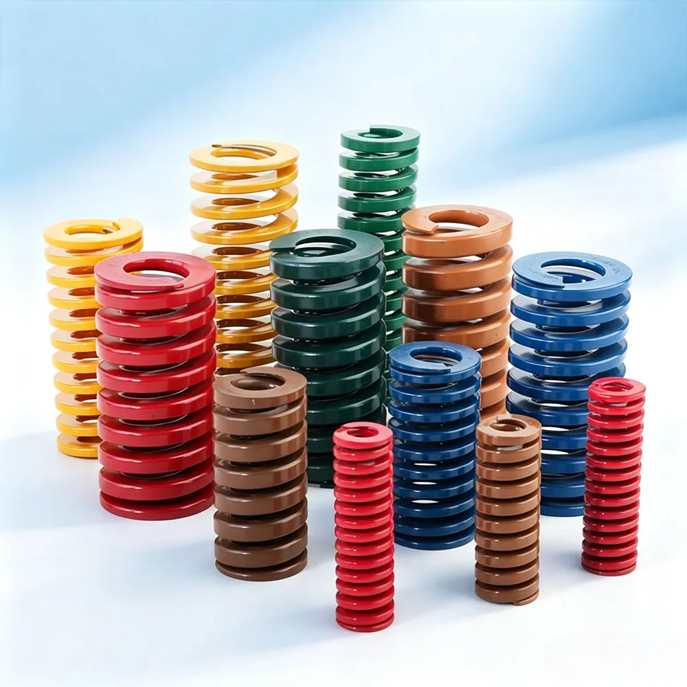 OD 6mm Compression Spring, ID 3mm, Length 10-300mm, High Steel Die Load Mold Spring, Multi-Color Options 1-10Pcs