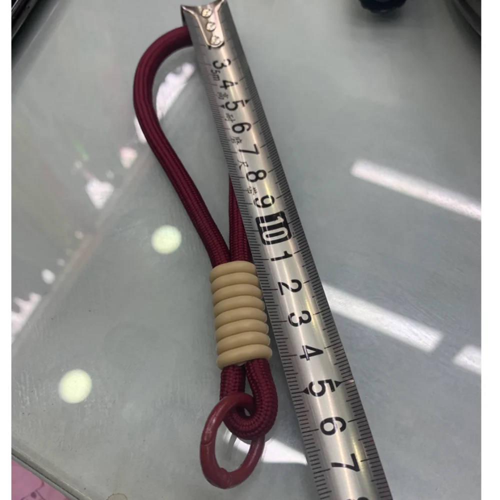Universal Mobile Phone Lanyard Strap with Patch Detachable Wrist Strap Short Rope Anti Fall Hanging Chain Ring Cord