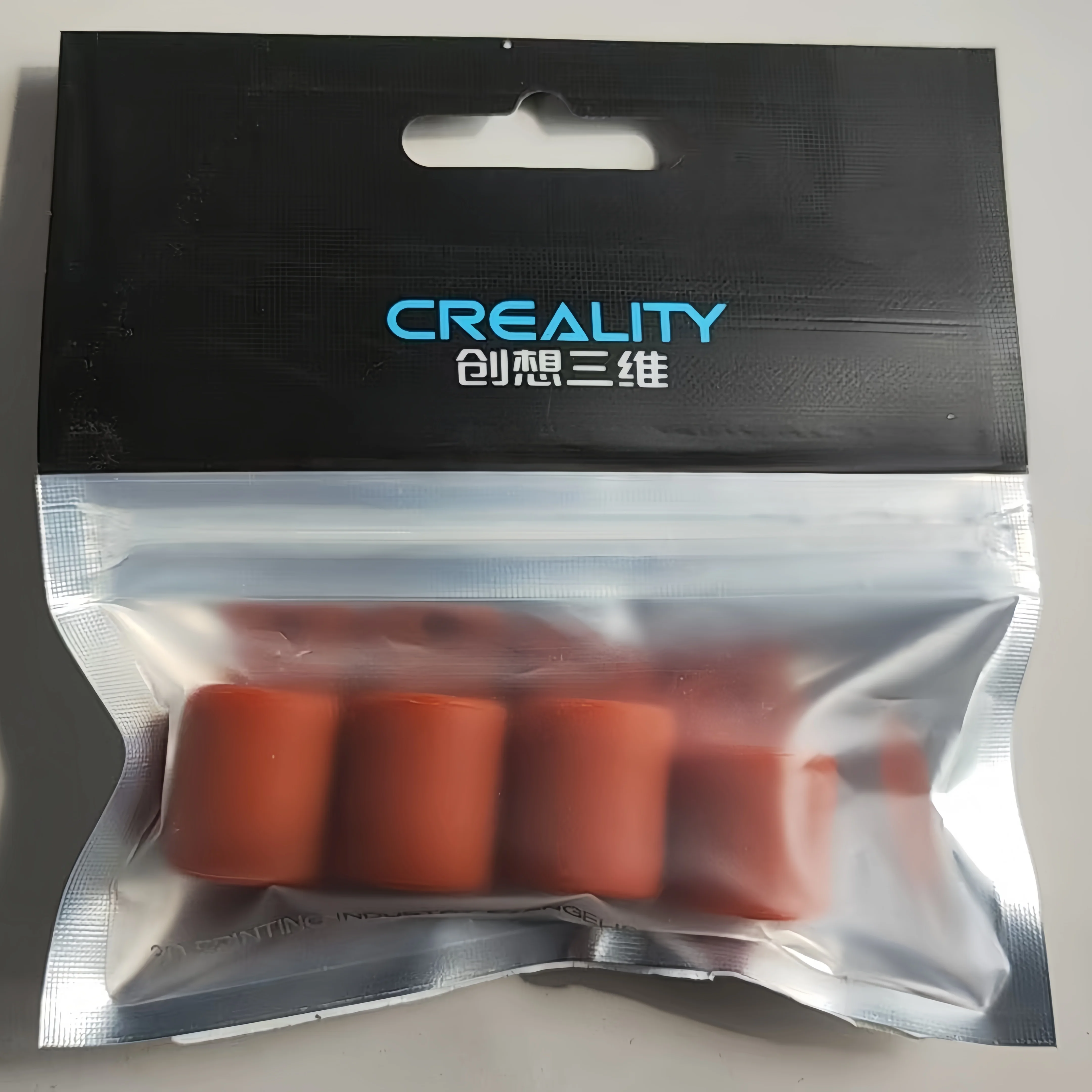 Creality Original 4pcs 3D Printer Silicone Solid Spacer High Temperature Hot Bed Leveling Column for Ender-3/3 Pro/3 V2/3S/CR-10
