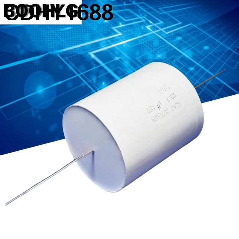 

1 шт. 0,47 мкФ 6000 В 470 нф 6 кВ 474 К 6000 В постоянного тока MS индуктивный пленочный конденсатор высокого напряжения