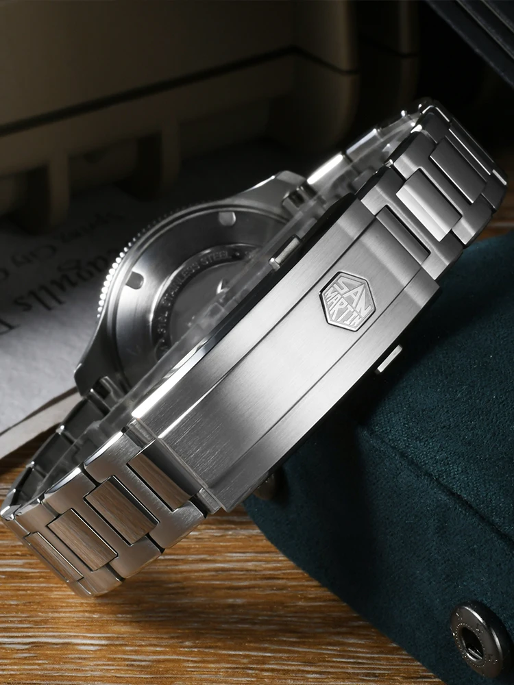 San Martin 2025 New Upgraded Version 40mm Dive Watch Men Original Design NH35 Automatic Mechanical Waterproof 200m SN0118