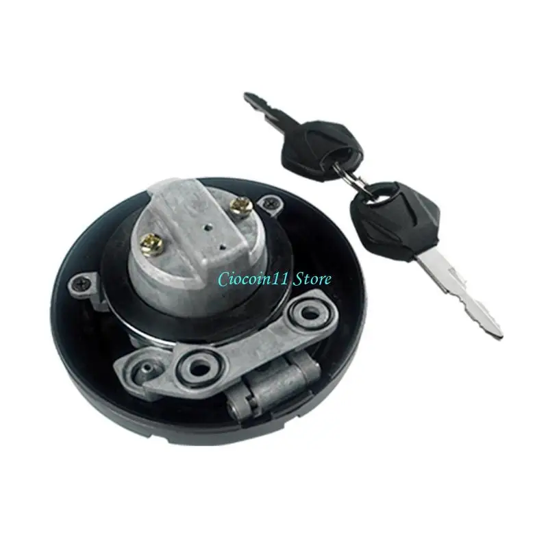 Y1UB Motorcycle Oil Gas Caps Lock Set for KLX250 Replacement Gas Cover