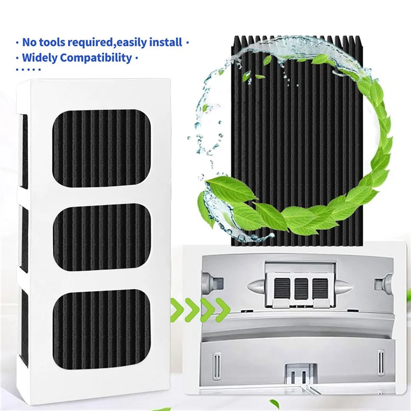 ABNL 8 عبوات لاستبدال فلتر هواء الثلاجة Paultra2 لفلتر هواء الثلاجة PAULTRA2 Pure Air Ultra II